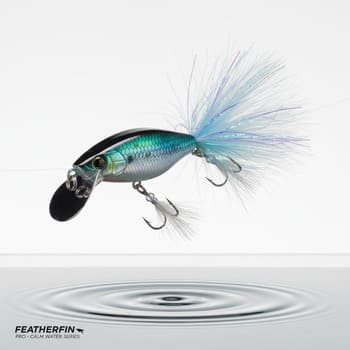 Feather-tail topwater lure
