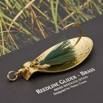 Brass spoon for reedlines