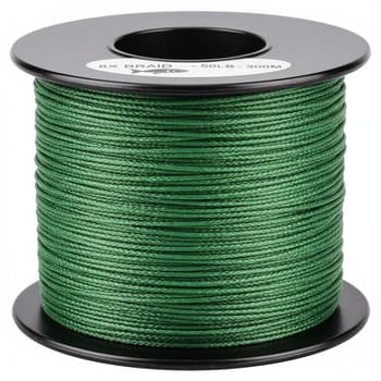 Braided line 8x weave on spool