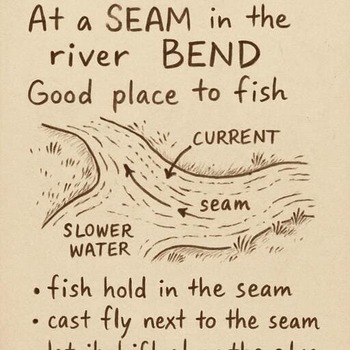 Bend seam with visible fast-slow boundary line