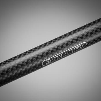 Graphite rod blank section